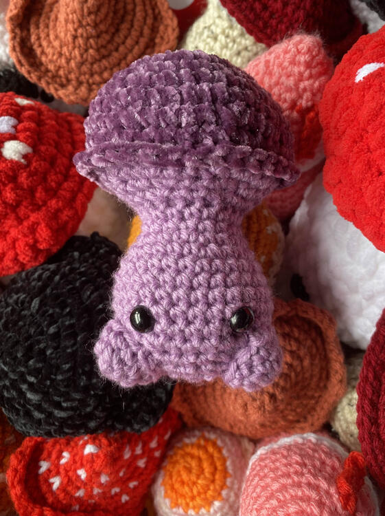 Amethyst Deceiver Mushie