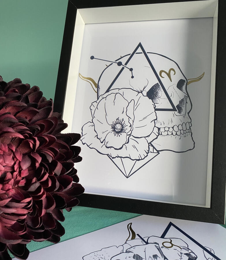 Aries Framed Print