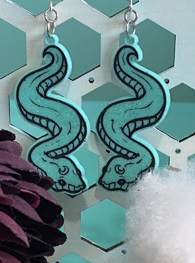 Snake Earrings