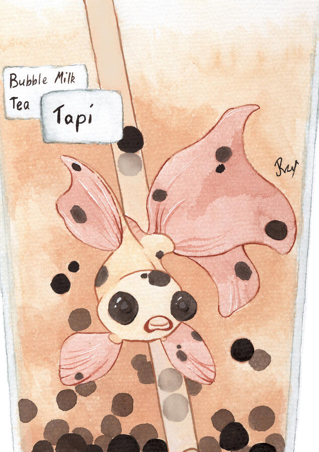 Tapi (Bubble Tea Goldfish)