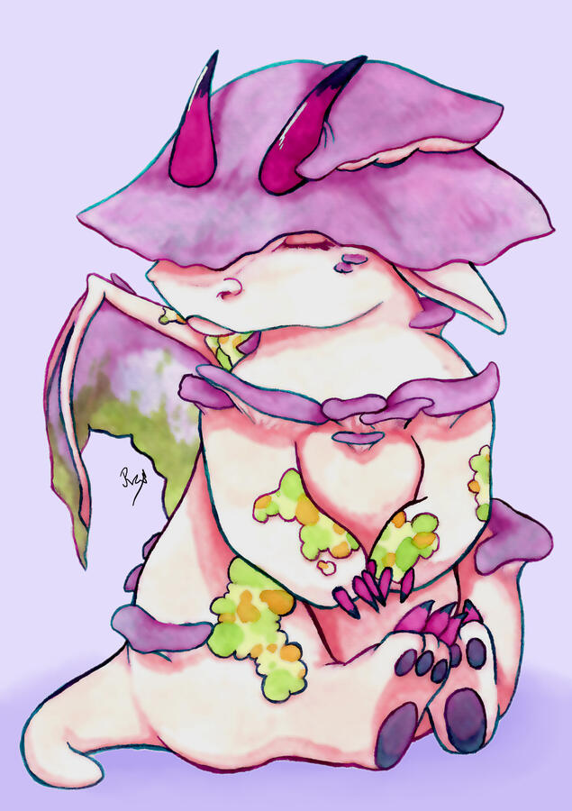 Oyster Mushroom Dragon