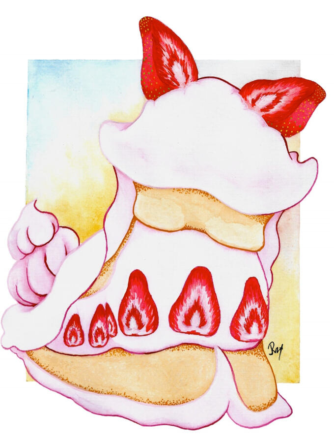 Berri (Strawberry Shortcake Nudibranch)