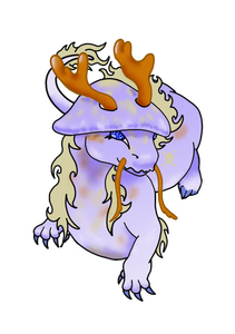 Spotted Cort Mushroom Dragon