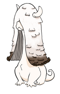 Shaggy Inky Cap Mushroom Dragon