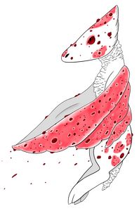 Bleeding Tooth Mushroom Dragon Variant